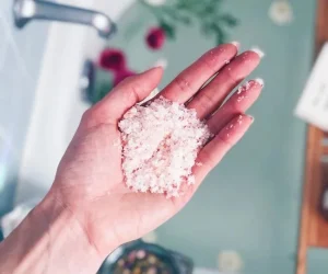 طرز استفاده از نمک حمام